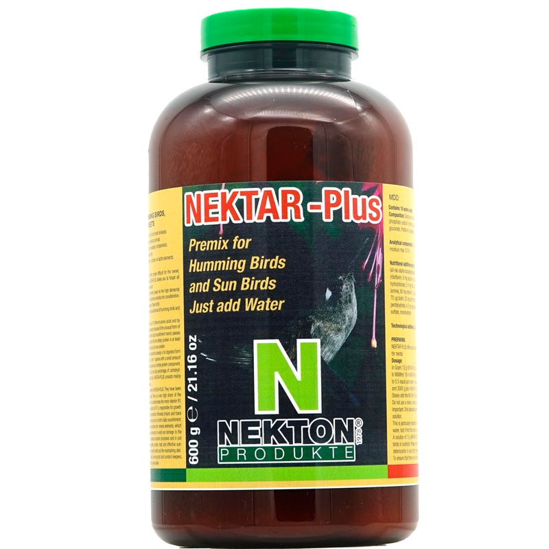 Nekton NektarPlus Complete Diet for Hummingbirds 600gm 2116oz