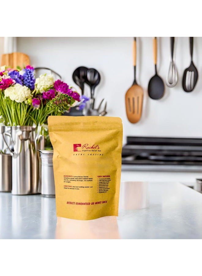 (120 كيس/240 كوب) شاي راشيل: الكركم، اليام البري، الزنجبيل، الخطمي، البابونج، النعناع، الشمر، لحاء الزيزفون - Image 3