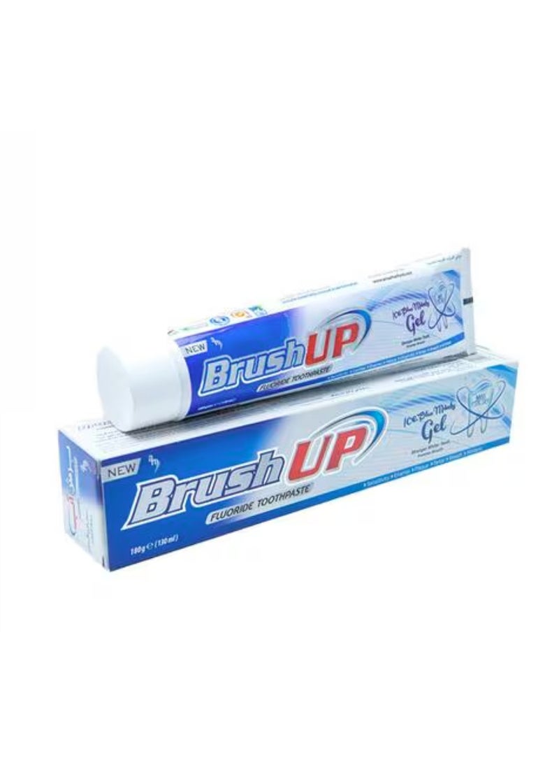 Brush Up Fluoride Toothpaste - 130ml - Blue