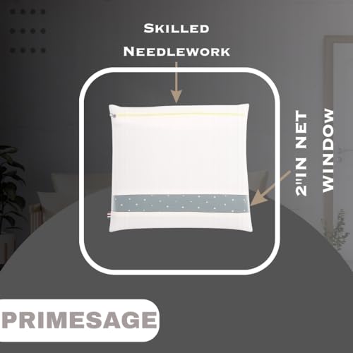 PRIMESAGE® Saree Covers for Storage Saree Organiser for Wardrobe Saree Cover Saree Covers Cotton Saree Covers for Storage Saree Bags Saree Bags for Storage Saree Cover | 16x14inches (Pack of 12) - Image 3