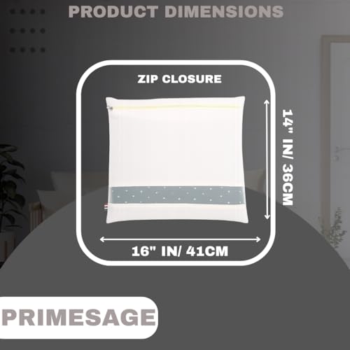 PRIMESAGE® Saree Covers for Storage Saree Organiser for Wardrobe Saree Cover Saree Covers Cotton Saree Covers for Storage Saree Bags Saree Bags for Storage Saree Cover | 16x14inches (Pack of 12) - Image 2