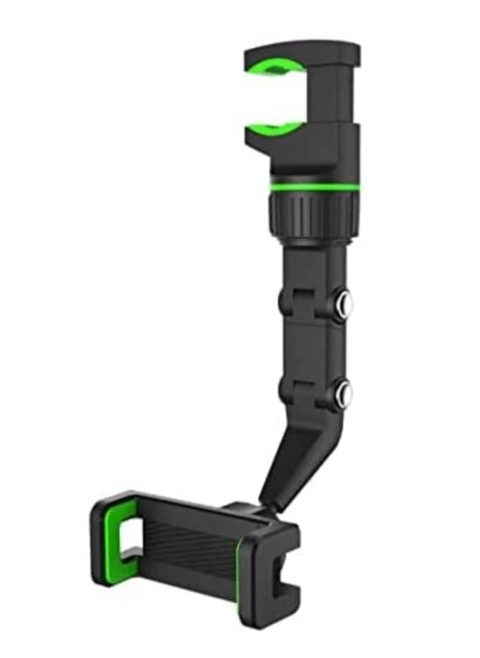 ELTRAZONE 360 Degree Rotating Rearview Mirror for 4.0-6.1in Mobile (Green) - Image 1