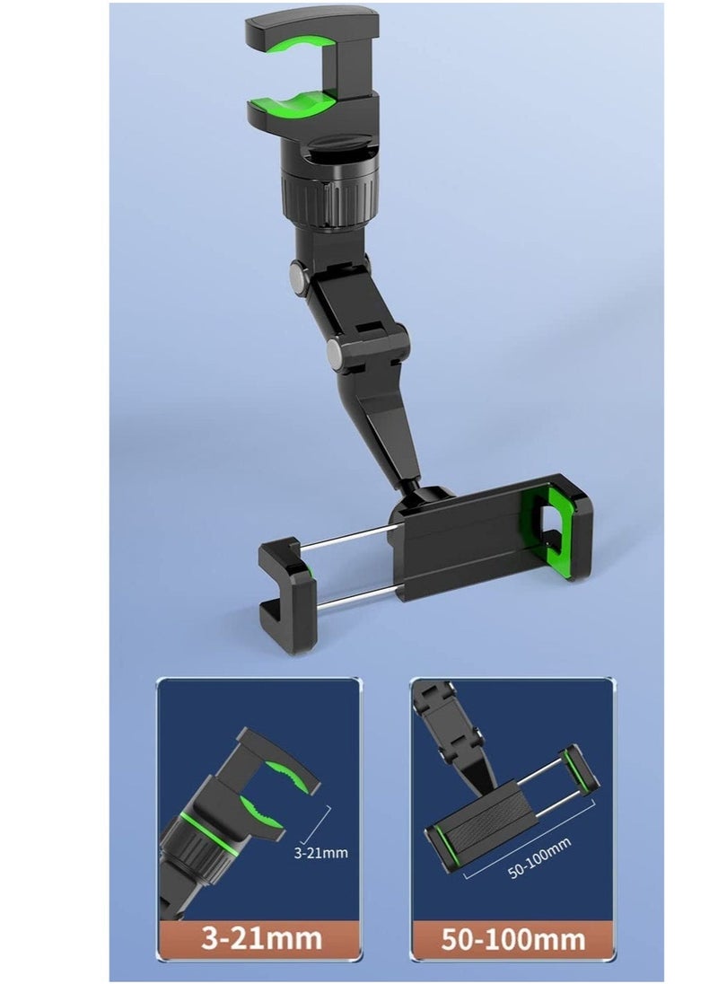 ELTRAZONE 360 Degree Rotating Rearview Mirror for 4.0-6.1in Mobile (Green) - Image 4