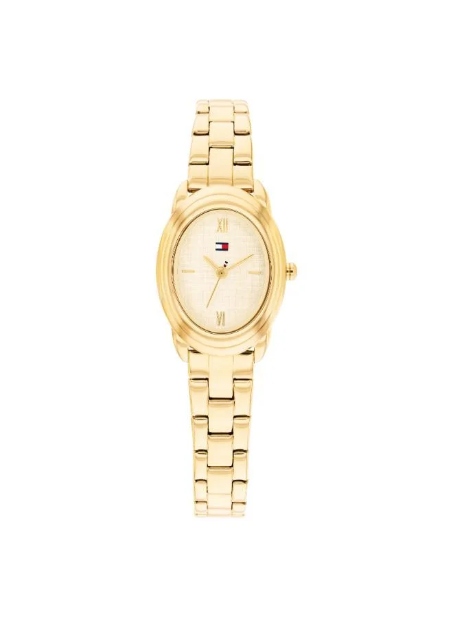 Tommy Hilfiger Ionic Plated Thin Gold Steel Quartz Basic Watch