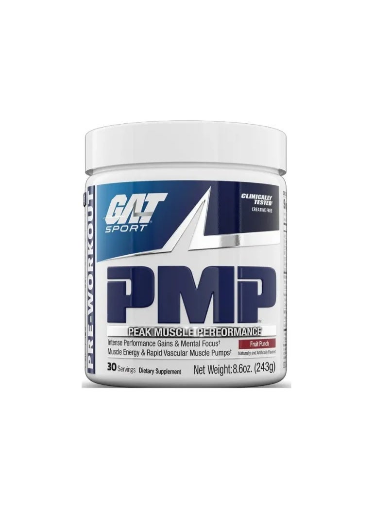 Gat Sport Pmp Pre-workout  fruit punch 30 Servings