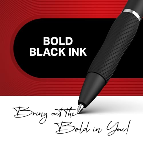 Sharpie S-Gel, Gel Pens, Medium Point (0.7mm), Black Ink Gel Pen, 4 Count - Image 3