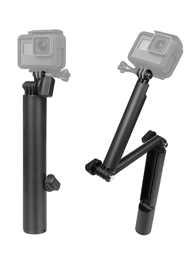 NIBEMINENT 3-Way Grip Arm Monopod Pole Black - Image 2