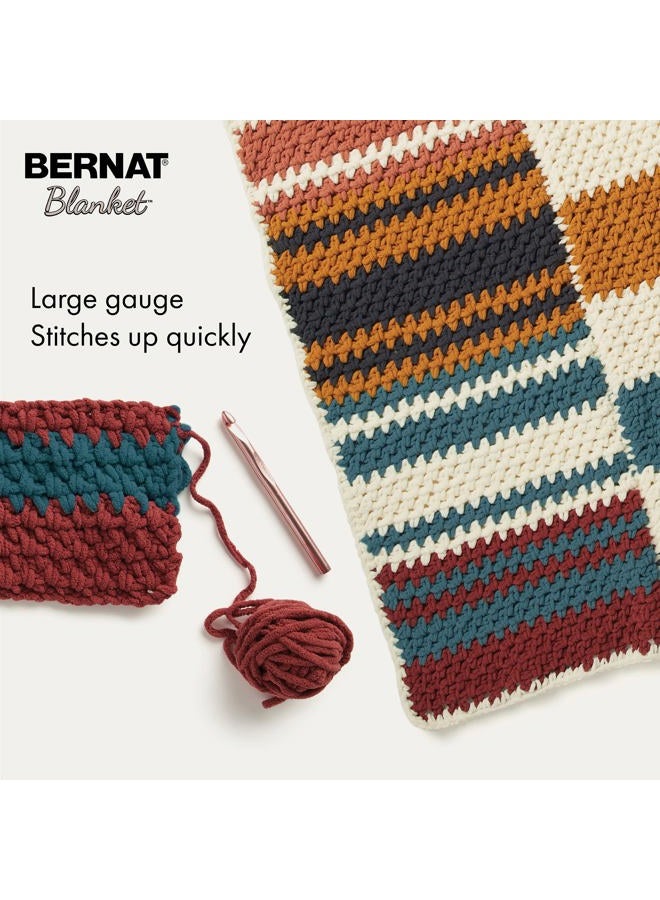 Bernat Blanket Yarn, 10.5 oz, Teal Dreams, 1 Ball - Image 3