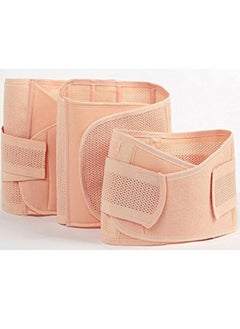 DubaiGallery 3 in 1 Postpartum Belly Support Recovery Wrap - Belly Band For Postnatal, Pregnancy, Maternity - Girdles For Women Body Shaper - Tummy Bandit Waist Shapewear Belt (L)  - Image 2