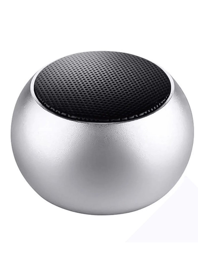 Mini Silver Wireless Speaker Bluetooth Speaker (speaker) MINI Silver  - Image 1
