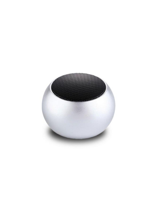 Mini Silver Wireless Speaker Bluetooth Speaker (speaker) MINI Silver  - Image 5