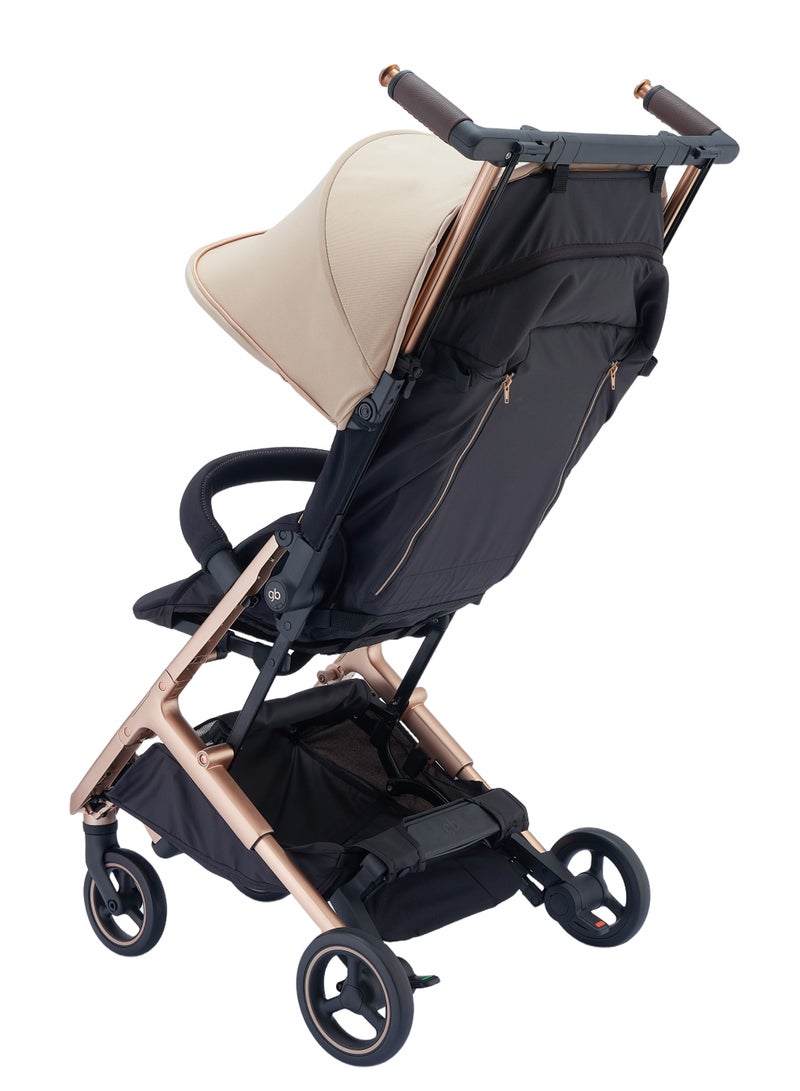 جي بي عربة أطفال Goodbaby Pockit Go المدمجة للسفر مع آلية طي سهلة وتصميم خفيف الوزن وسهولة المناورة الحضرية - Image 4