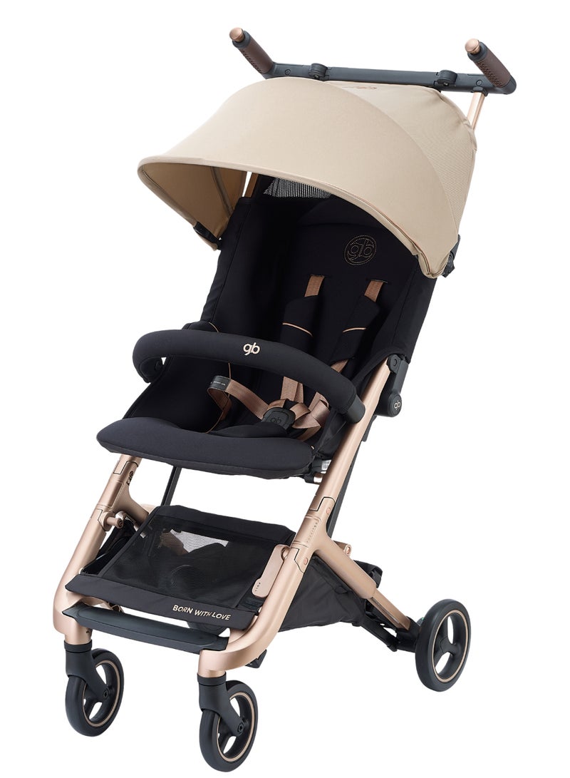جي بي عربة أطفال Goodbaby Pockit Go المدمجة للسفر مع آلية طي سهلة وتصميم خفيف الوزن وسهولة المناورة الحضرية - Image 1