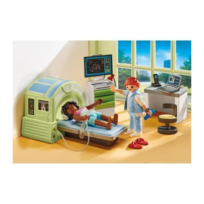 Playmobil لعبة بلايموبيل جهاز الرنين المغناطيسي مع طفل - Image 5