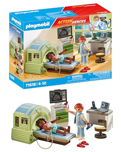 Playmobil لعبة بلايموبيل جهاز الرنين المغناطيسي مع طفل - Image 1