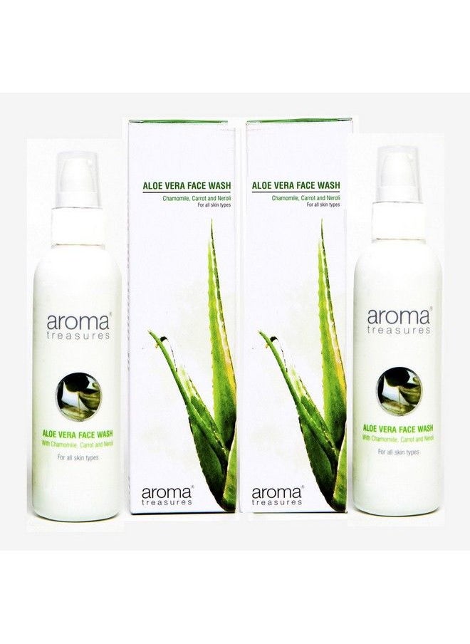 Aroma Treasures Aloe Vera Face Wash 100 Ml  - Image 2