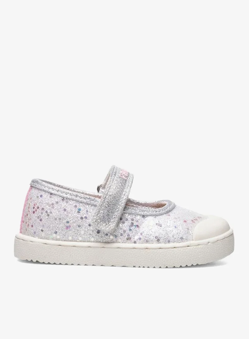 بابلوسكي Girls Hook & Loop Ankle Sneakers