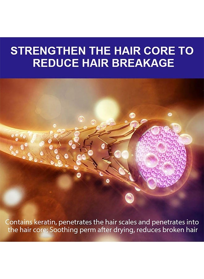 EELHOE Purple Color Hair Mask ,with Keratin, Deep Conditioner and Toner for Blonde, Brassy Hair, Remove Yellow Tones & Condition Dry, Damaged Hair, Repair & Nourishment Treatment For Bleached Treatment, 100g - Image 5