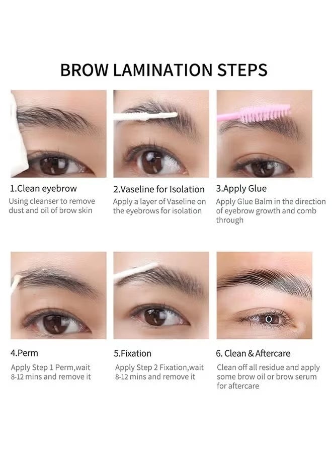 ICONSIGN 2-in-1 Lash Lift and Brow Lamination Kit, High-Capacity Lotion Tubes for Salon or Home Use, Long-Lasting Curling and Setting for Supermodel Lashes - Image 3