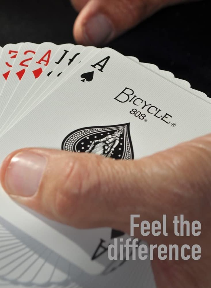 Bicycle Size Standard Index Playing Cards 2 X 52 Set Blue, Red - Image 2