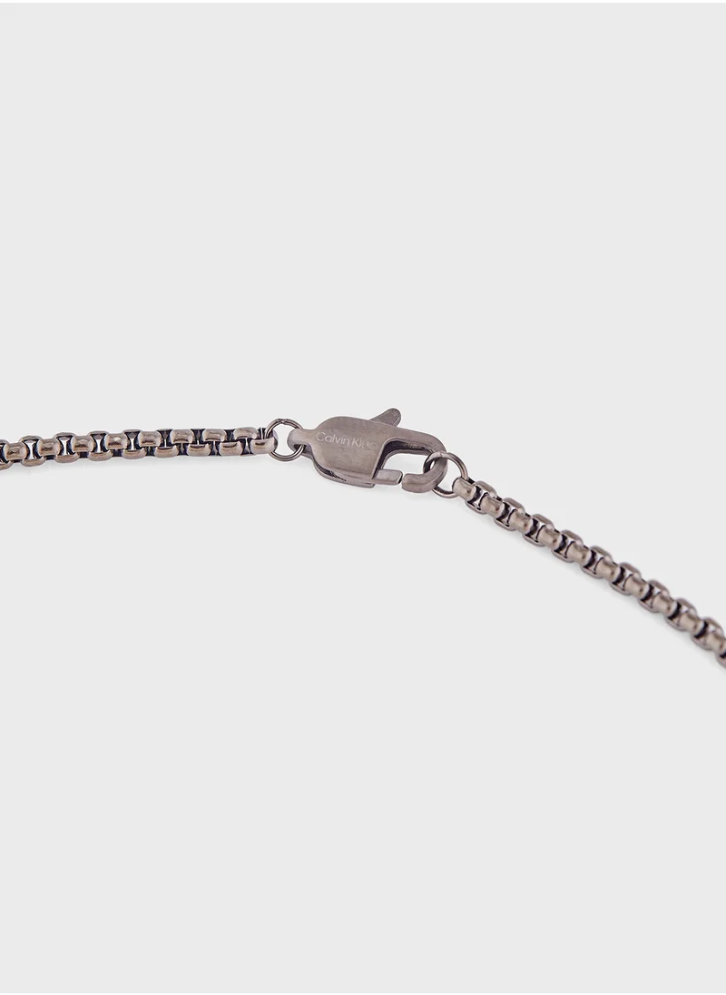 CALVIN KLEIN Ck Metallic Waves  Necklaces