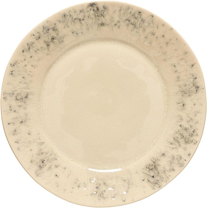 CERAMIC STONEWARE DINNER PLATE MADEIRA COLLECTION CREAM MICROWAVE DISHWASHER SAFE DINNERWARE FOOD SAFE GLAZING RESTAURANT QUALITY TABLEWARE