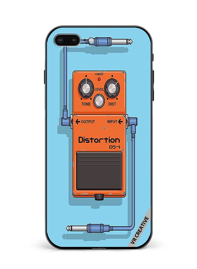VR CREATIVE Protective Case Cover For Apple iPhone 7 Plus/8 Plus Ds1 Boss Pedal Effect For Guitar_ Design Multicolour - Image 1