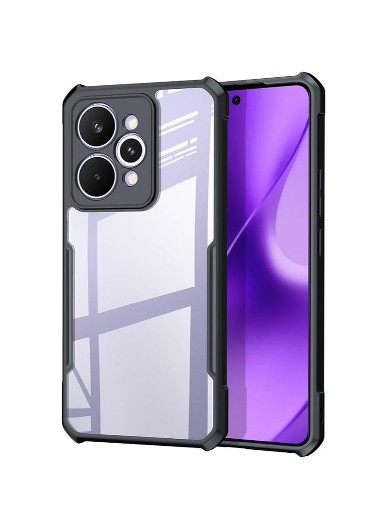 general Transparent Protective Case Compatible with Realme 15 Pro 5G 【Airbag Protection】 Transparent Case with Camera Lens Protection PC+TPU Shockproof Protective Cover - Image 1