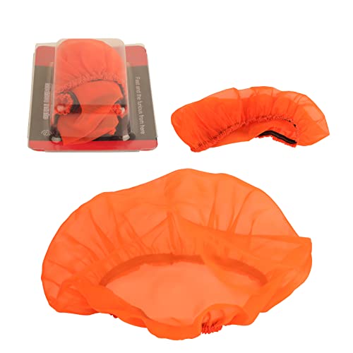 PRO CAKEN Motorcycle Universal Foam Air filter Cover Protector Air Filter Cover For Dirt Pit Bike-Orange - Image 1