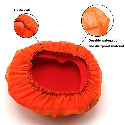 PRO CAKEN Motorcycle Universal Foam Air filter Cover Protector Air Filter Cover For Dirt Pit Bike-Orange - Image 4