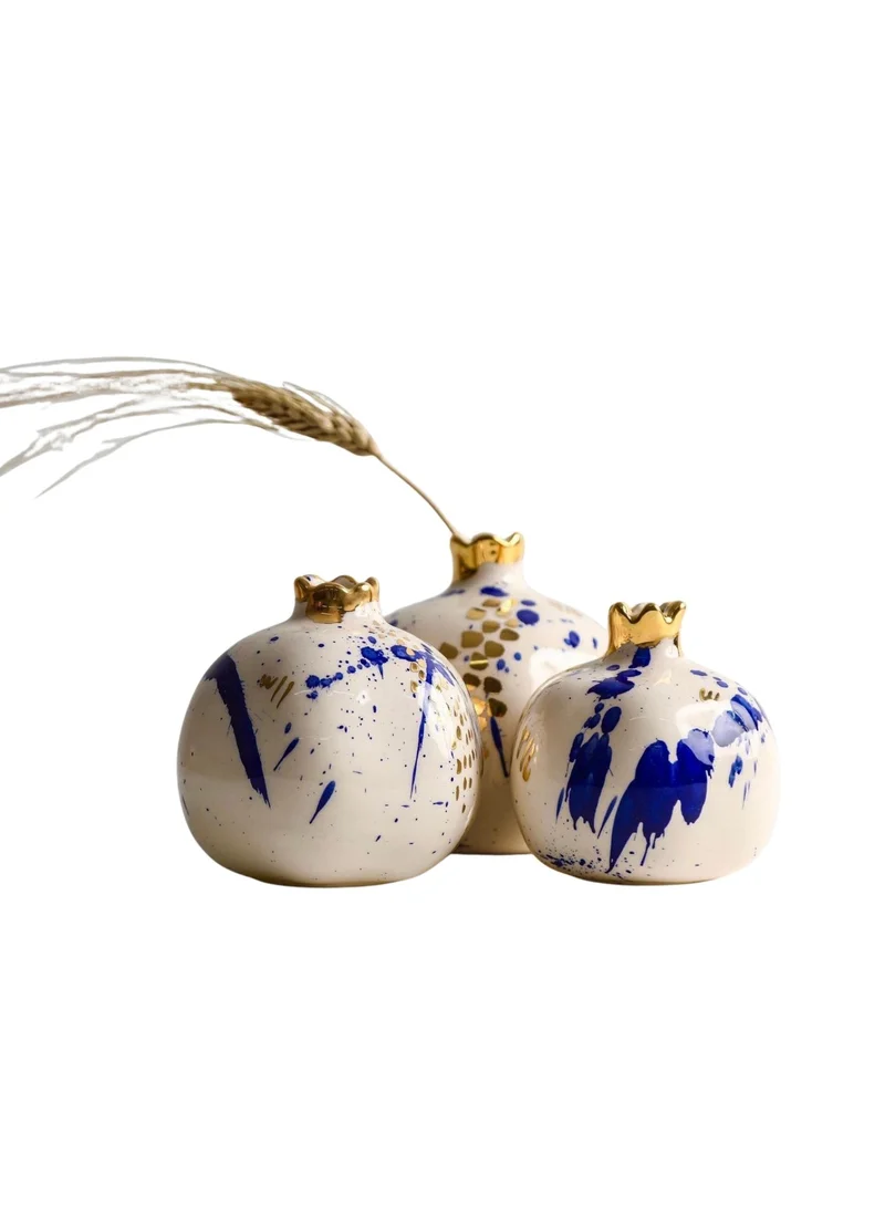 تادارت POMEGRANATE - ABSTRACT DESIGN - 12K GOLD LARGE