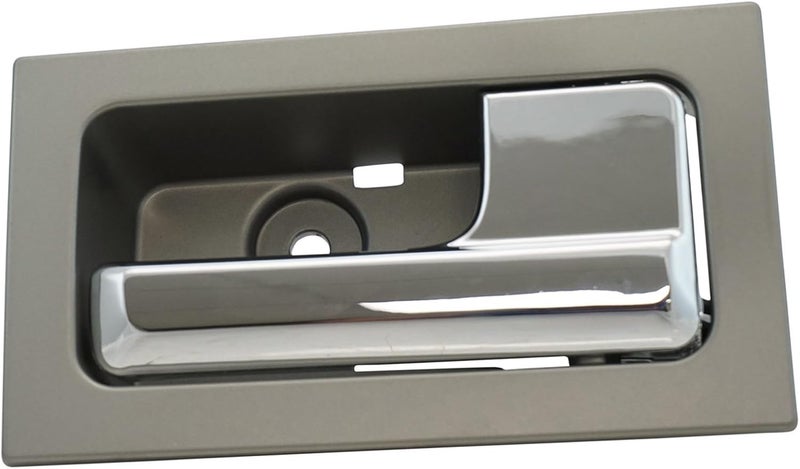 TRQ Inside Interior Door Handle RH Right Passenger Side Platinum Chrome for F150 - Image 5
