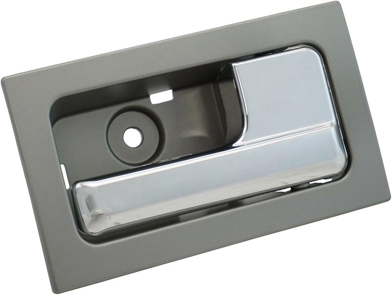 TRQ Inside Interior Door Handle RH Right Passenger Side Platinum Chrome for F150 - Image 4