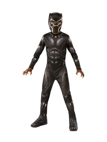 Rubies Marvel: Avengers Endgame Child's Black Panther Costume & Mask, Medium - Image 2