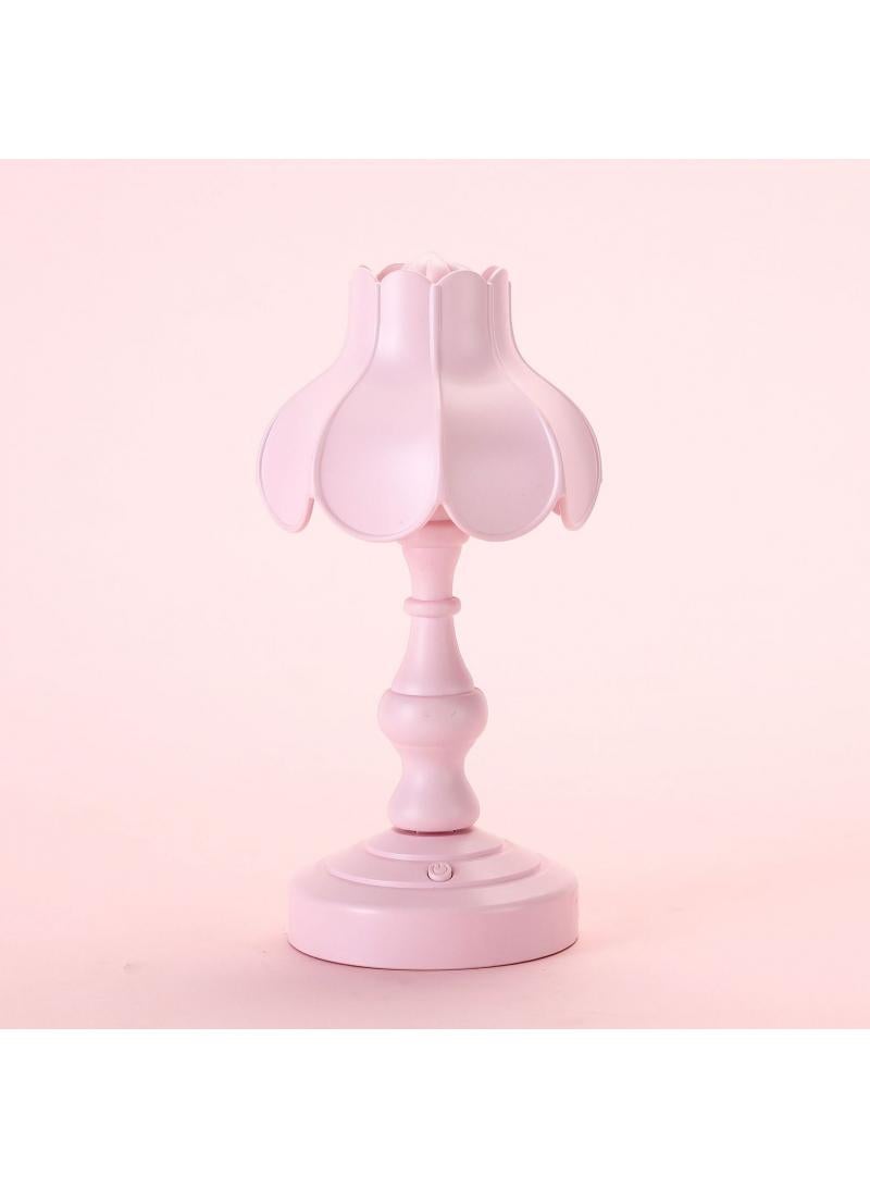 Mini Lotus Night Light Bedroom Bedside LED Rechargeable Table Light  - Image 2