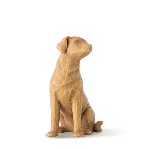 Willow Tree Love My Dog (Light), Sculpted Hand-Painted Figure - Image 1