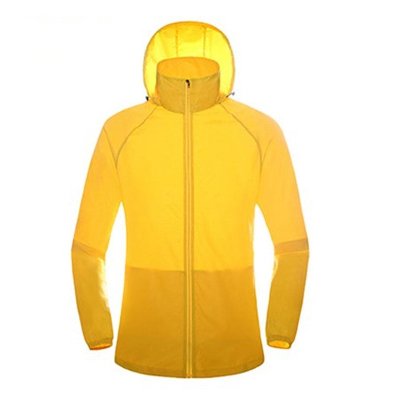 Lightweight And Breathable Sun-Protective Skin Coat With Pockets And Zipper, Suitable For Catering Workwear, With Printed Logo For Group Uniforms - Image 1