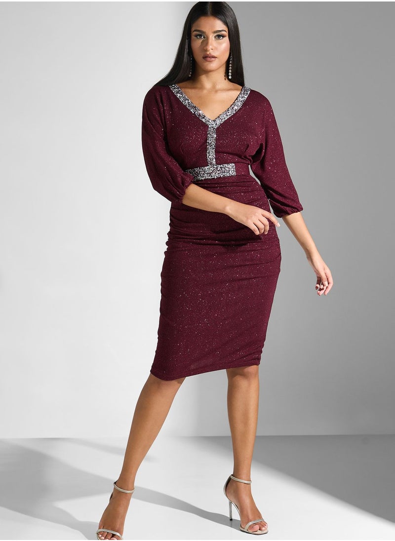 Ella Limited Edition - Shimmer Bodycon Dress - Image 1