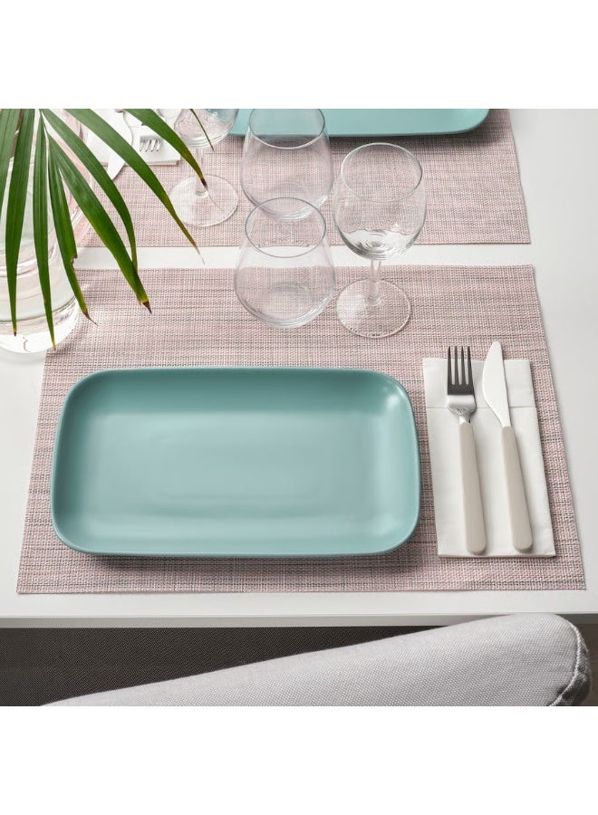 IKEA (IKEA) أطباق ايكيا، مجموعة أطباق، أطباق فيروزي، أطباق خزفية، أطباق للمائدة، أطباق آمنة للمايكروويف، أطباق آمنة لغسالة الصحون، أطقم أطباق - Image 4