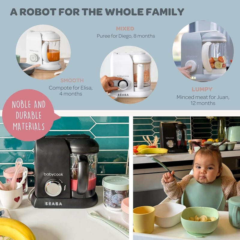 BEABA Béaba Babycook Solo 4 in 1 Baby Food Maker - Image 5
