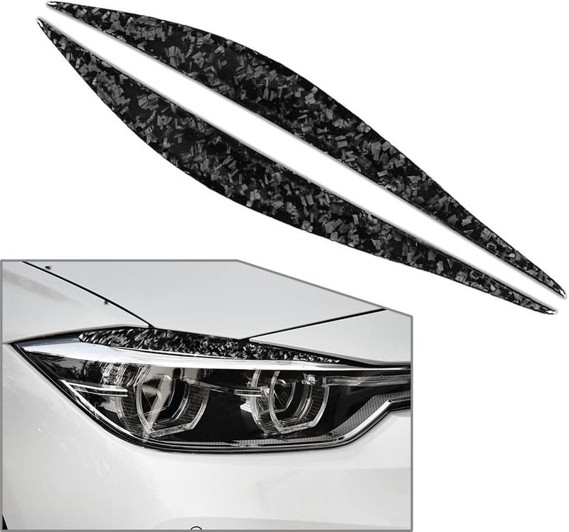 Vuzmode Car Headlight Eyebrow Eyelid Cover Trim - Image 5
