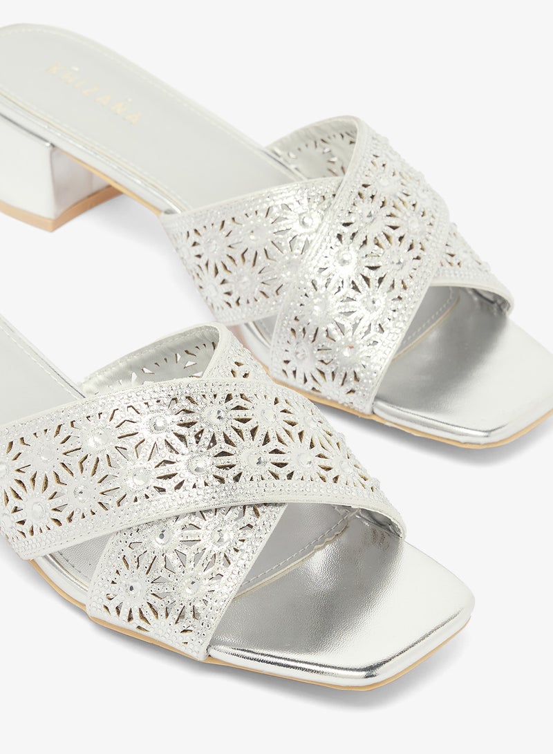 خزانة صنادل بكعب عريض - Image 4