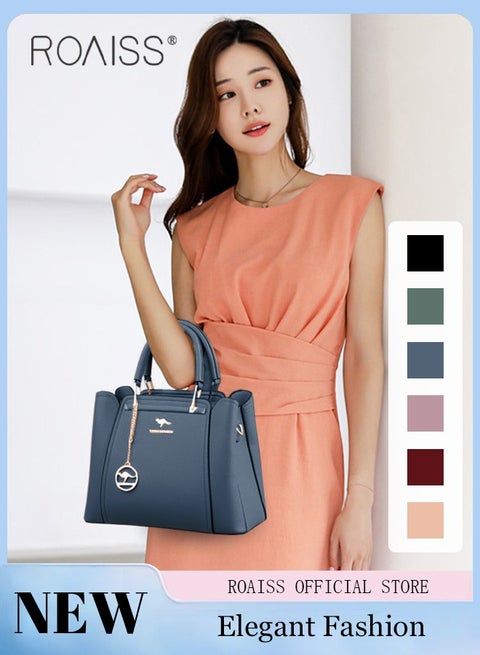 Leather Women Shoulder Bag Women's Handbag Elegant Patent Leather Bag Waterproof Handbag Shoulder Bag Women Large Capacity Bag