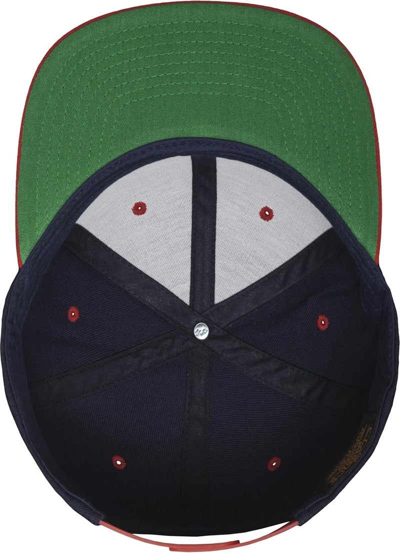 FLEXFIT Men's Kappe Classic Snapback 2-tone Baseball Cap (pack of 1) - Image 4