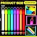 Lewtemi 50 Pack 4 or 6 Bright Glow Sticks Bulk Glow in the Dark Party Supplies Birthday and Holidays 4 InchMulticolor - Image 4