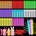Lewtemi 50 Pack 4 or 6 Bright Glow Sticks Bulk Glow in the Dark Party Supplies Birthday and Holidays 4 InchMulticolor - Image 2