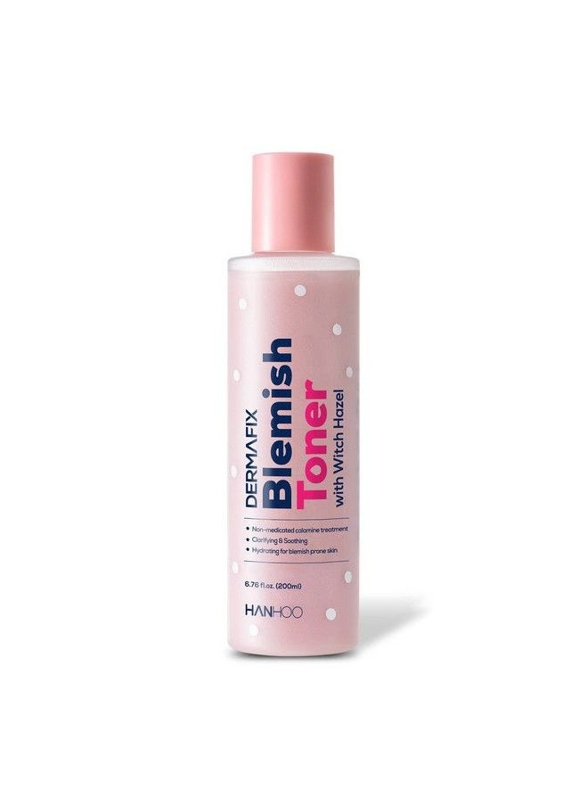 HANHOO - Dermafix Blemish Toner With Calamine And Witch Hazel | Soothes Redness And Inflammation | Regulates Oil Production And Helps Prevent Breakouts | 6.76 Fl. Oz. - Image 1