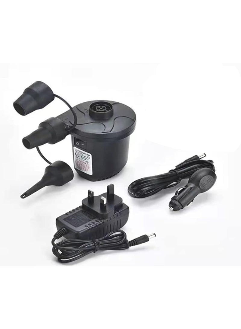 Soofam Electric Air Pump for Inflatables Air Mattress Pump Air Quick Electric Air Pump, Perfect Inflator/Deflator Pumps for Outdoor Camping, Inflatable Cushions, Air Mattress Beds, Boats - Image 1