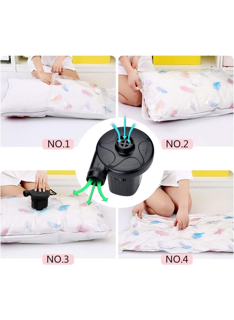 Soofam Electric Air Pump for Inflatables Air Mattress Pump Air Quick Electric Air Pump, Perfect Inflator/Deflator Pumps for Outdoor Camping, Inflatable Cushions, Air Mattress Beds, Boats - Image 3