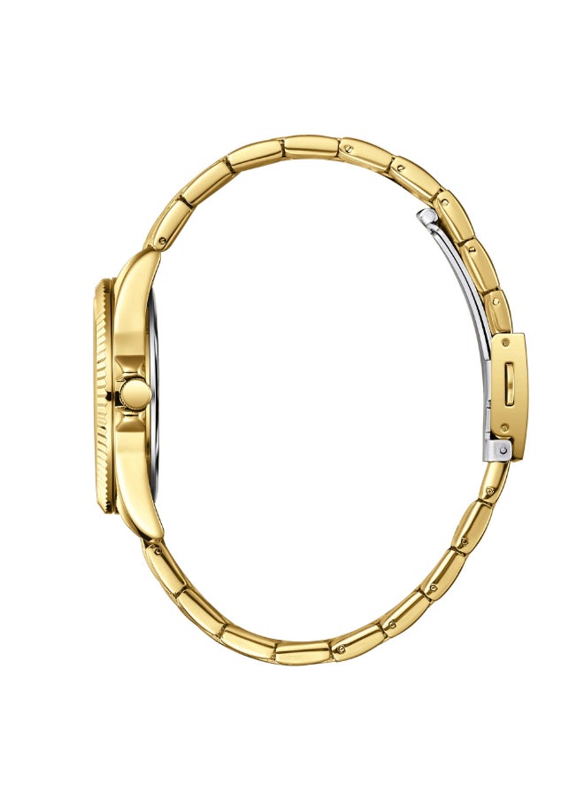 Lee Cooper Women'S Watch, Analog Display And Metal Strap - Lc08033.170, Gold  - Image 3